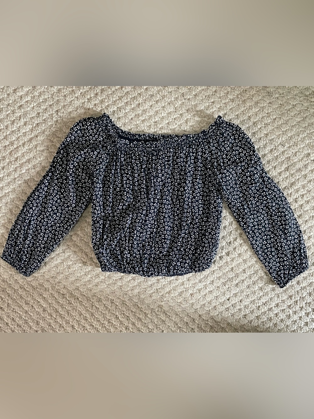 John Galt Off Shoulder Ruffle Top (Maura Top)